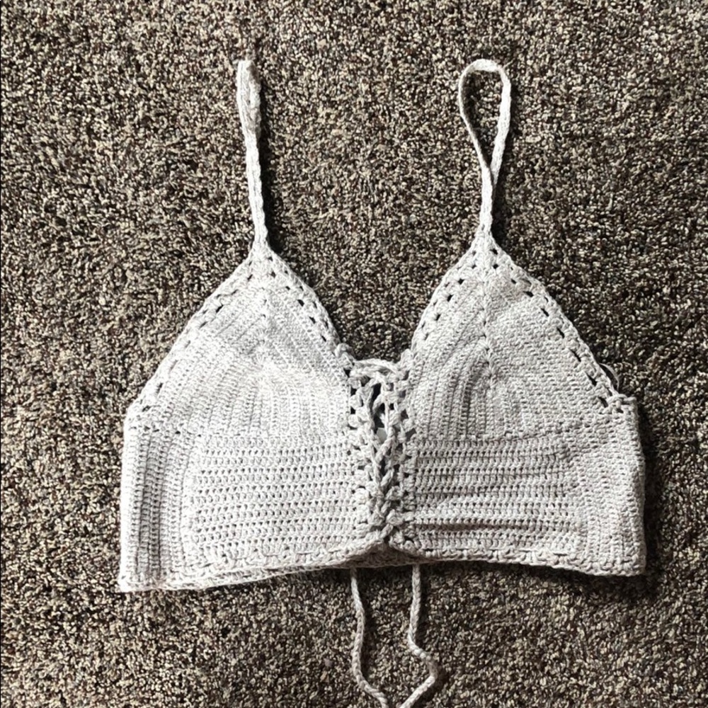 Crochet crop top